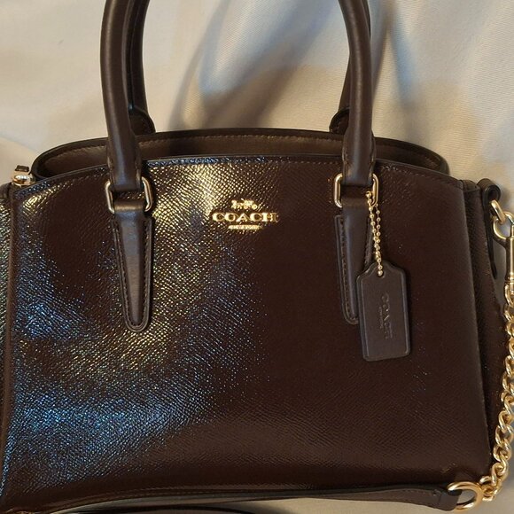 Coach Oxblood Crossbody Bag and Wallet, NWOT, NWT - Picture 4 of 13